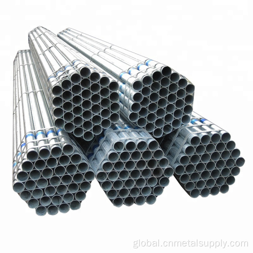 China Galvanised GI Steel Circular Hollow Tube Manufactory